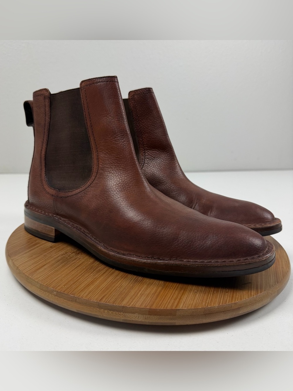 Cole Haan Men's Chelsea Boots in Brown Leather